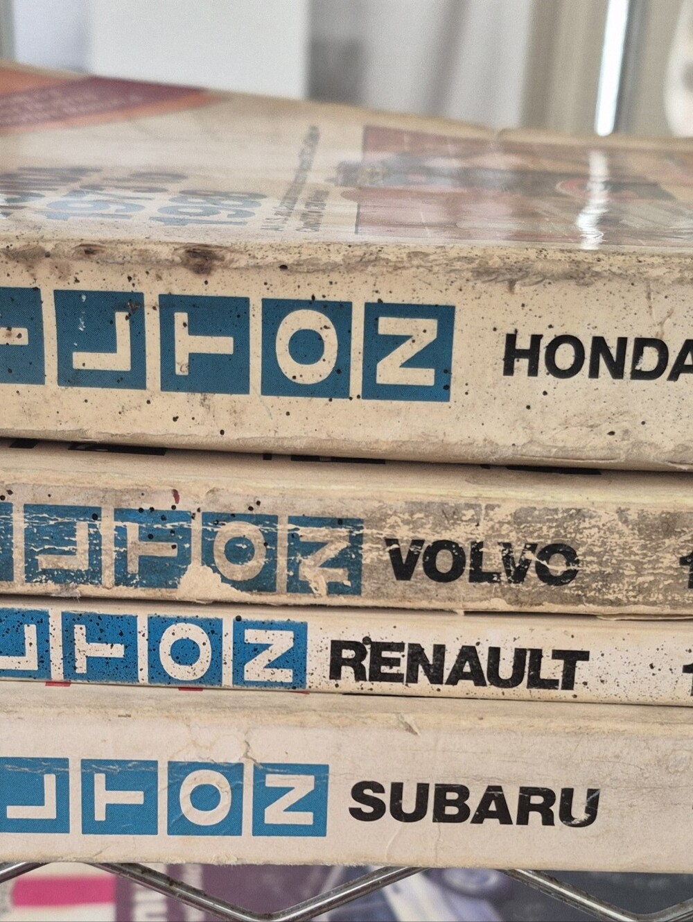 4 Chilton Auto Repair Tuneup Manual Honda Volvo Renault Subaru